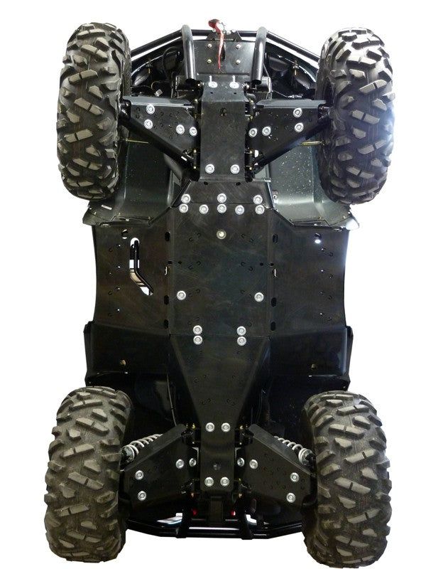 Skid plate full set (plastic): Arctic Cat TRV 1000
