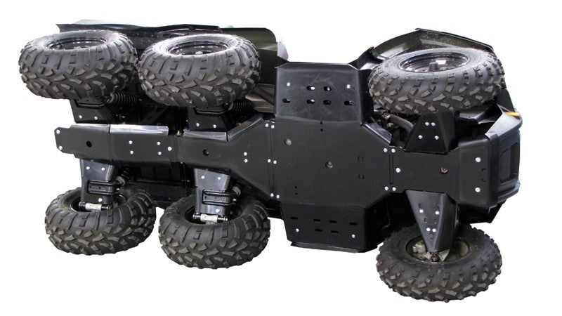 Skid plate full set (plastic): Polaris Big Boss 800