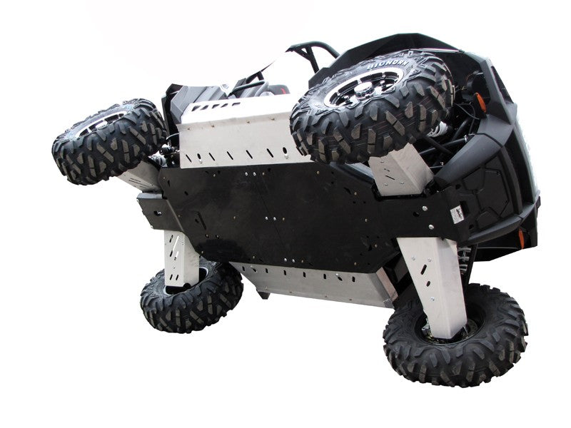 Skid plate full set (plastic): Polaris RZR 800 S