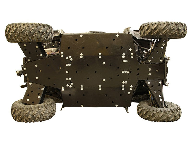 Skid plate full set (plastic): Polaris RZR 900 S / RZR 1000 S: OUTLET