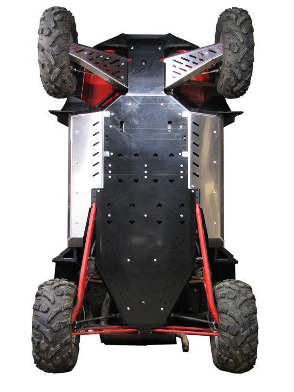 Skid plate full set (plastic): Polaris RZR 900 XP (-2014)