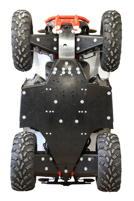Skid plate full set (plastic): Polaris Scrambler: 850 / 1000 (2015-2019)