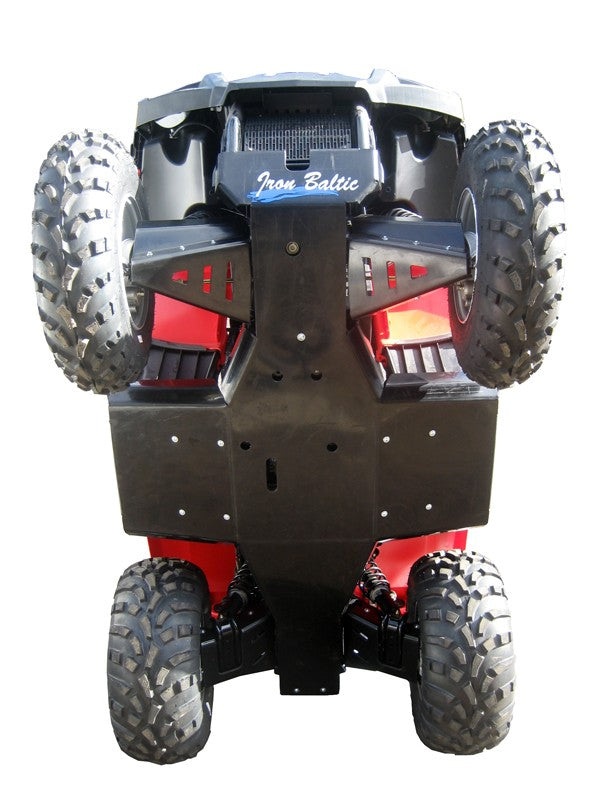 Skid plate full set (plastic): Polaris Sportsman 400 / 450 / 500 (-2010)