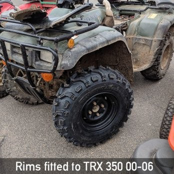 Steel Rim | Silver | 12x6 | 4/110 PCD | offset +15 | Front