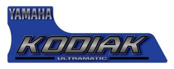Sticker | Yamaha | Kodiak 400/450 Ultramatic | L/H Tank | Blue