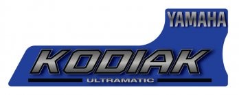 Sticker | Yamaha | Kodiak 400/450 Ultramatic | R/H Tank | Blue