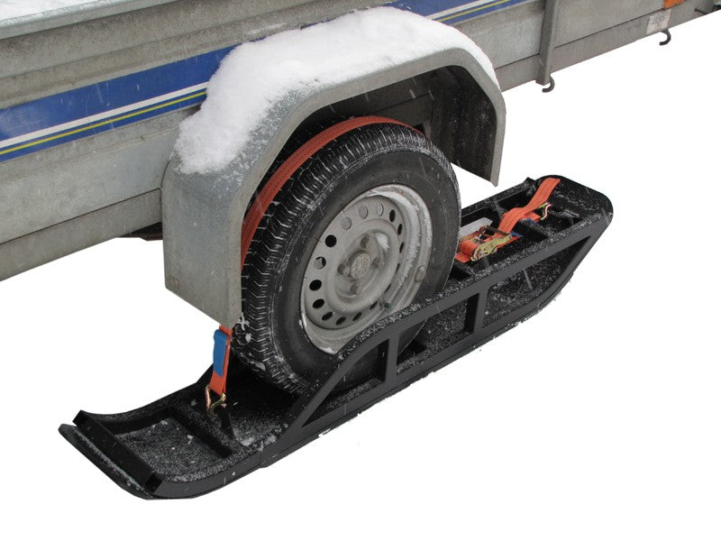 Trailer skis: ( 1 axle trailer )