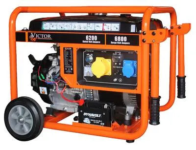 Victor Petrol Powered Generator (6.8KVA) AVR
