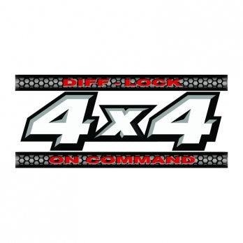 Yamaha 4X4 Diff Lock Sticker – Quadfactors kells